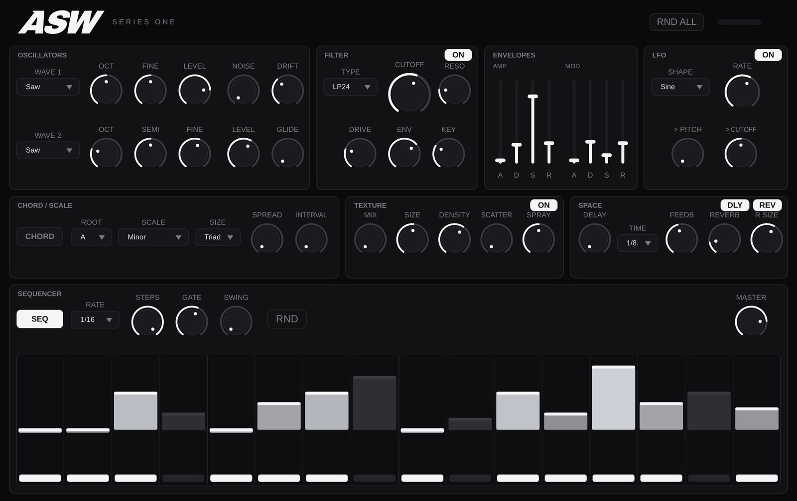 ASW Series ONE plugin interface