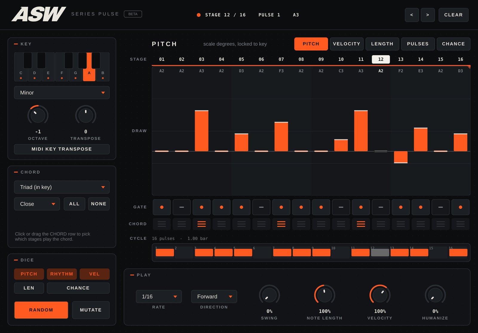 ASW Series PULSE plugin interface
